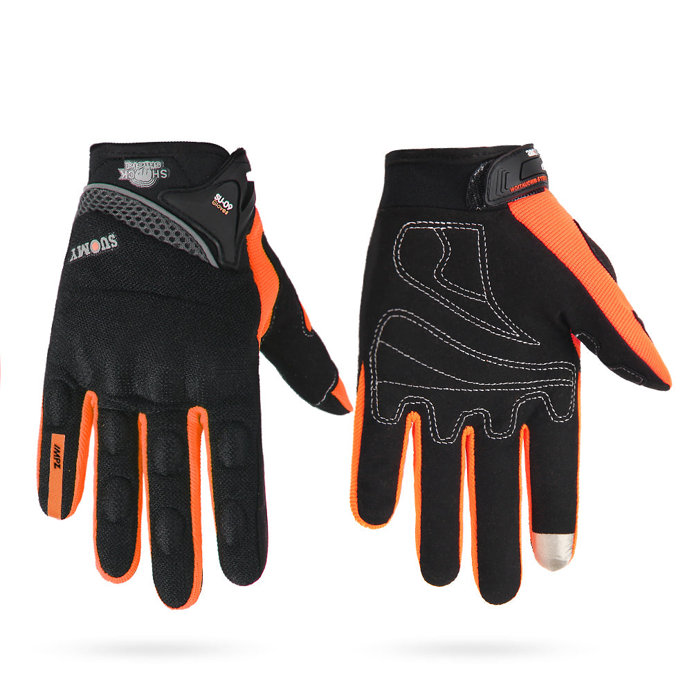 Windproof and waterproof motorcycle gloves