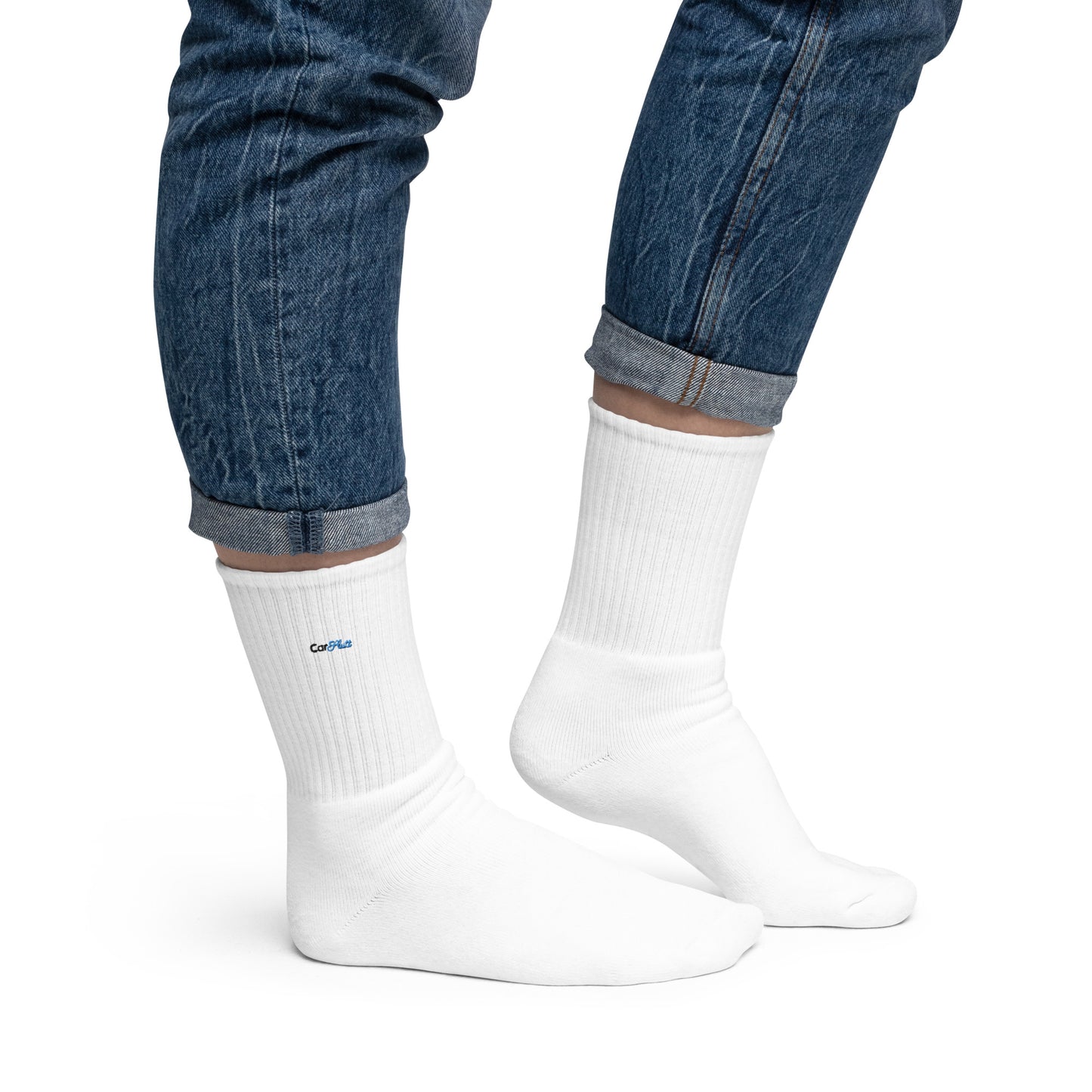 CarSlutt Premium OF Font Embroidered Socks - Comfort & Style