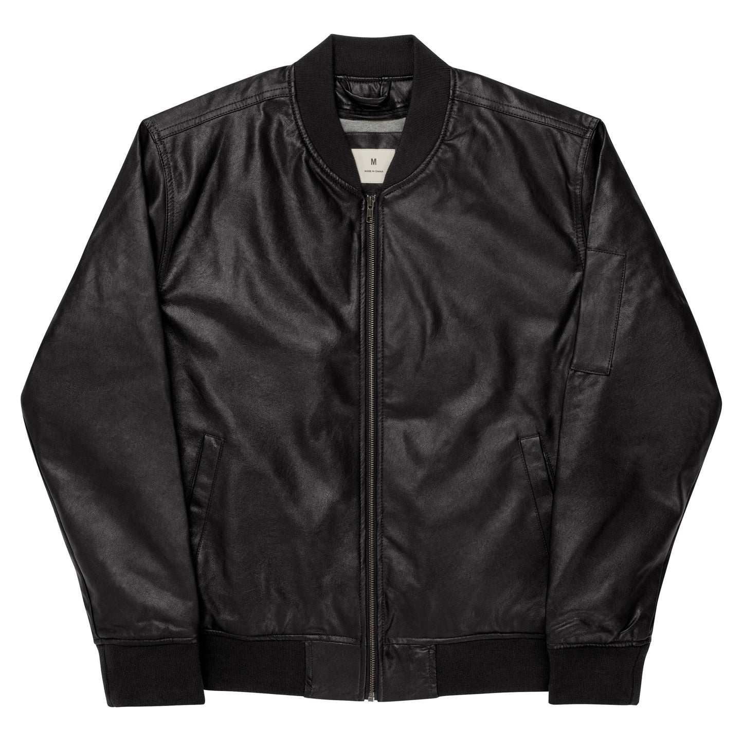 BikeSlutt Leather Bomber