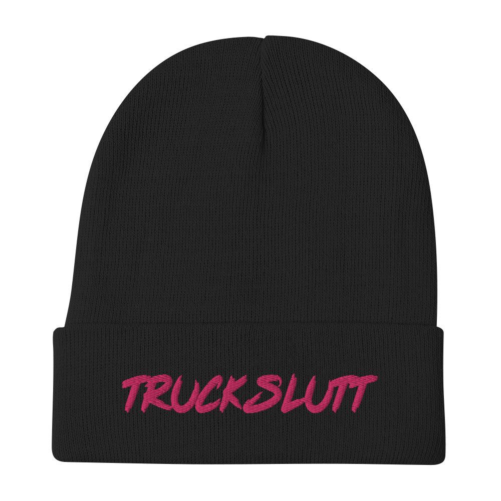 Truckslutt Beanie Pink Logo