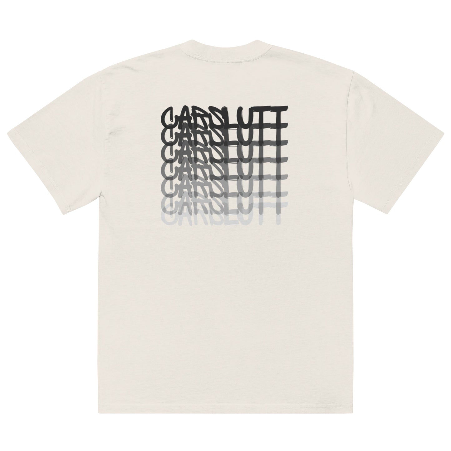 OverSized Graffiti CarSlut TShirt