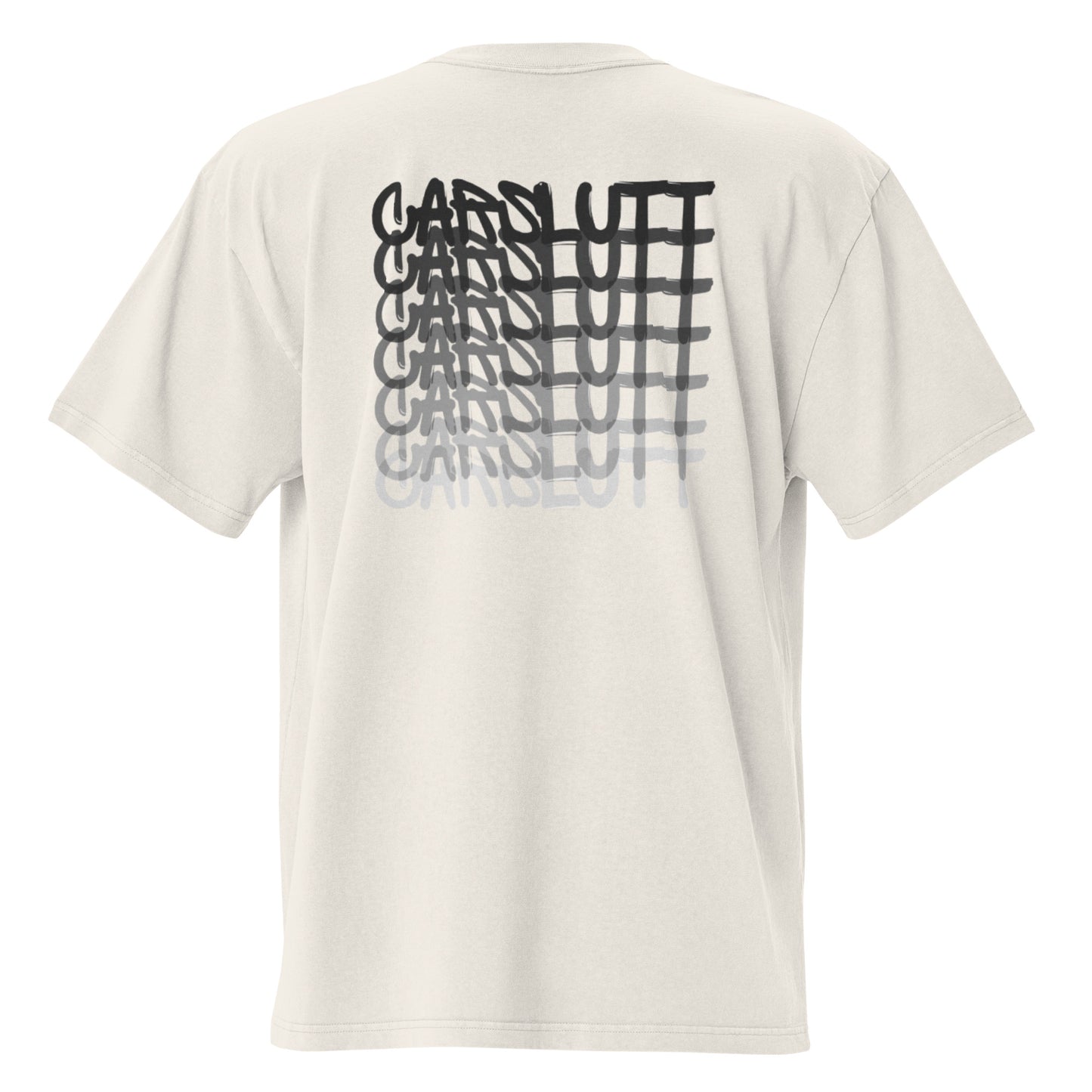 OverSized Graffiti CarSlut TShirt