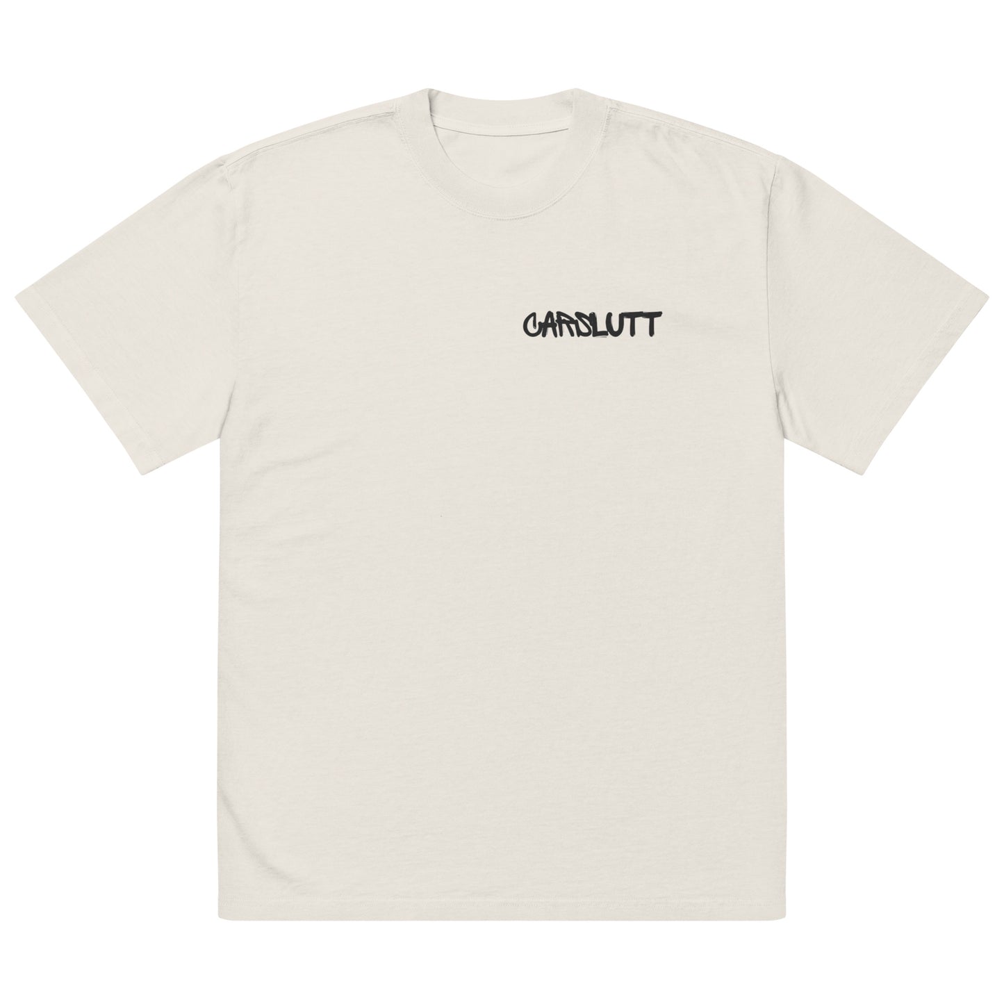 OverSized Graffiti CarSlut TShirt