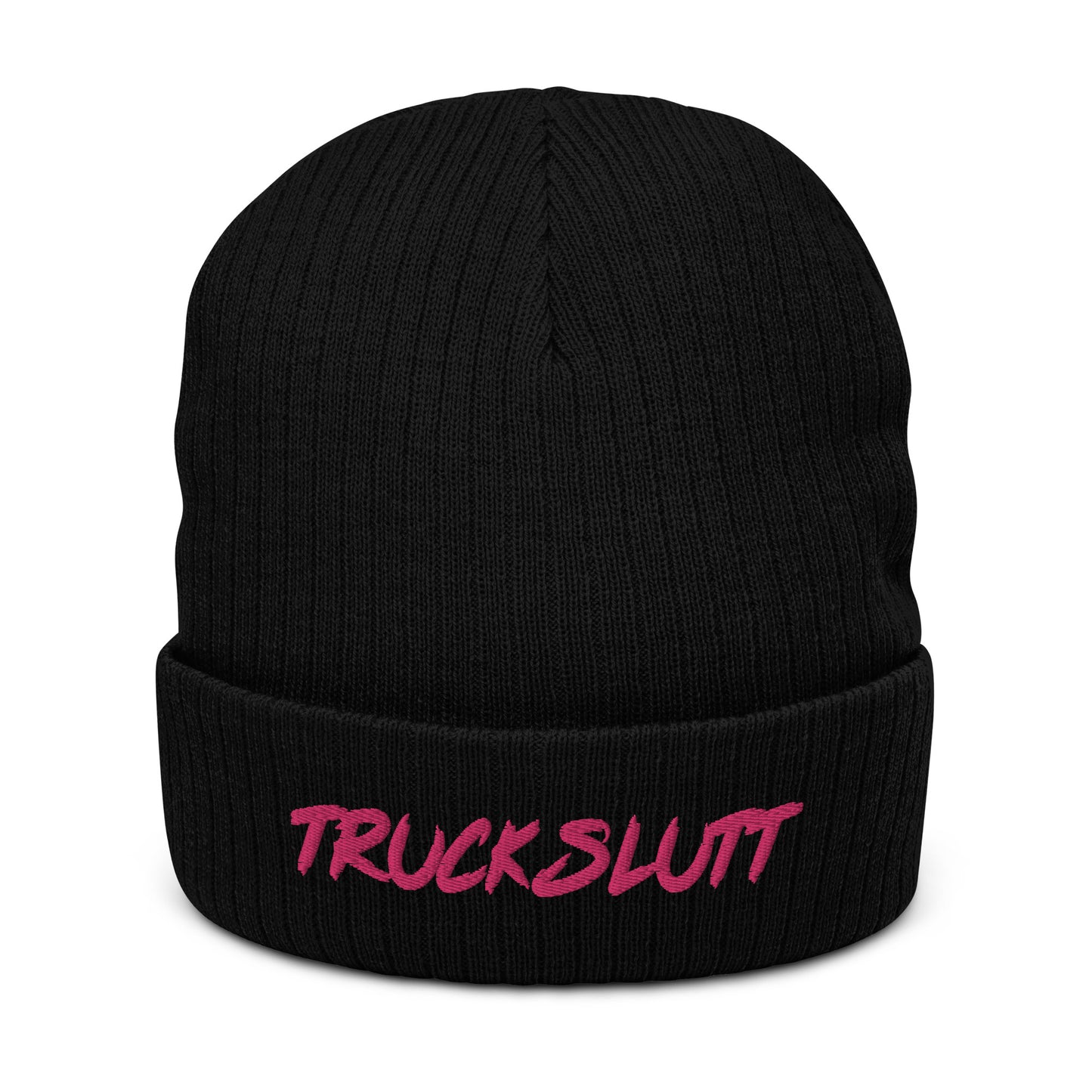 TruckSlutt Beanie Pink Logo